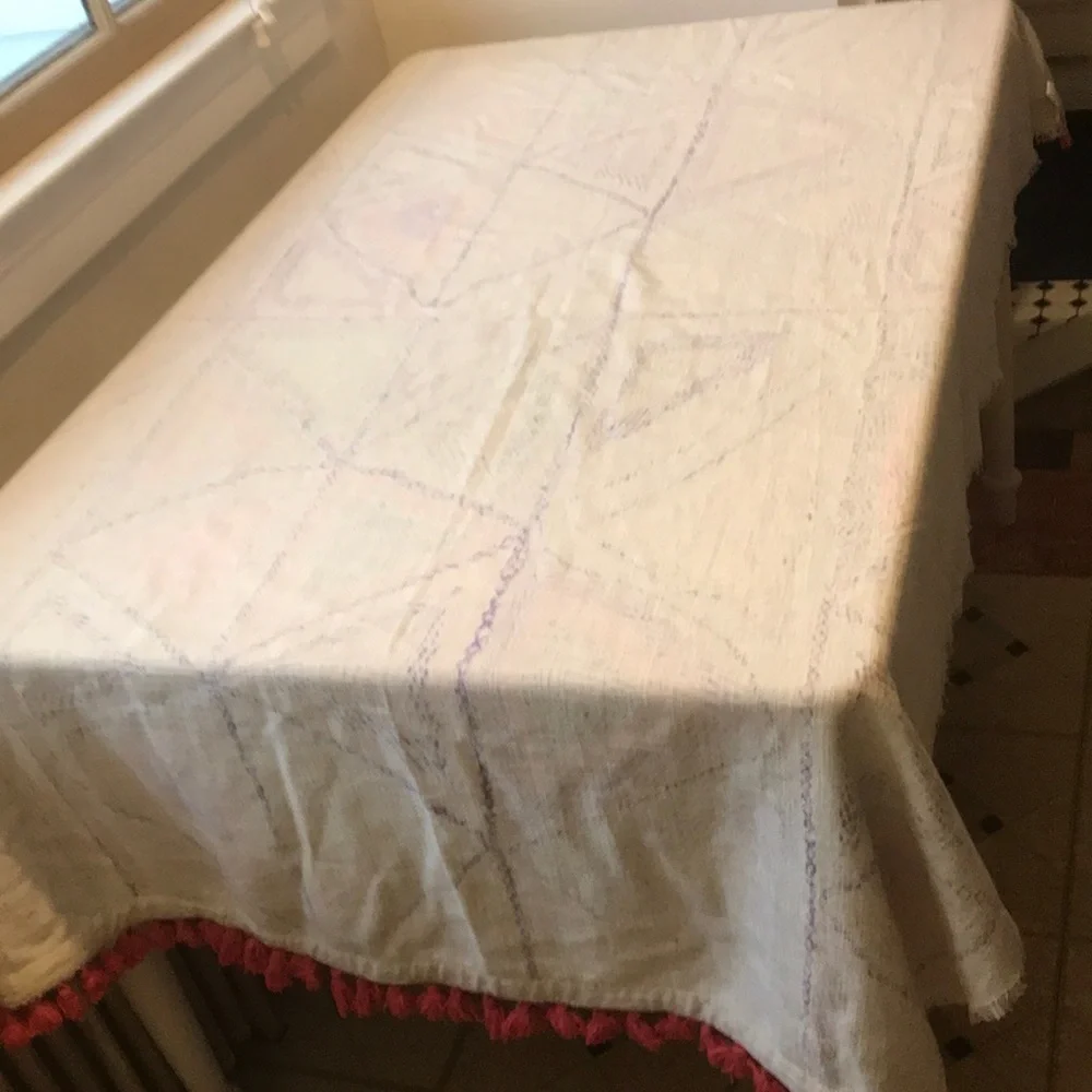 NWOT Anthropologie  Free People Cotton Tablecloth